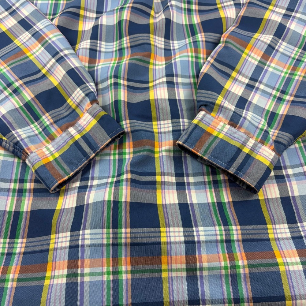Polo Ralph Lauren Classic Fit Performance Plaid Button Down Shirt Men XLTG - Picture 13 of 13